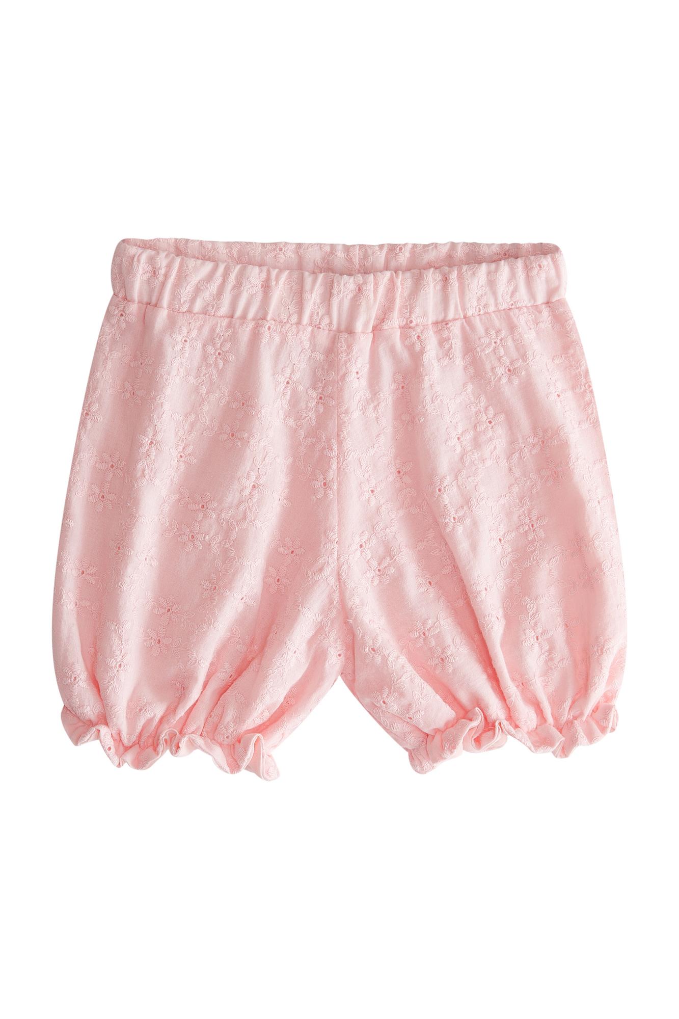Шорты на резинке, розовые