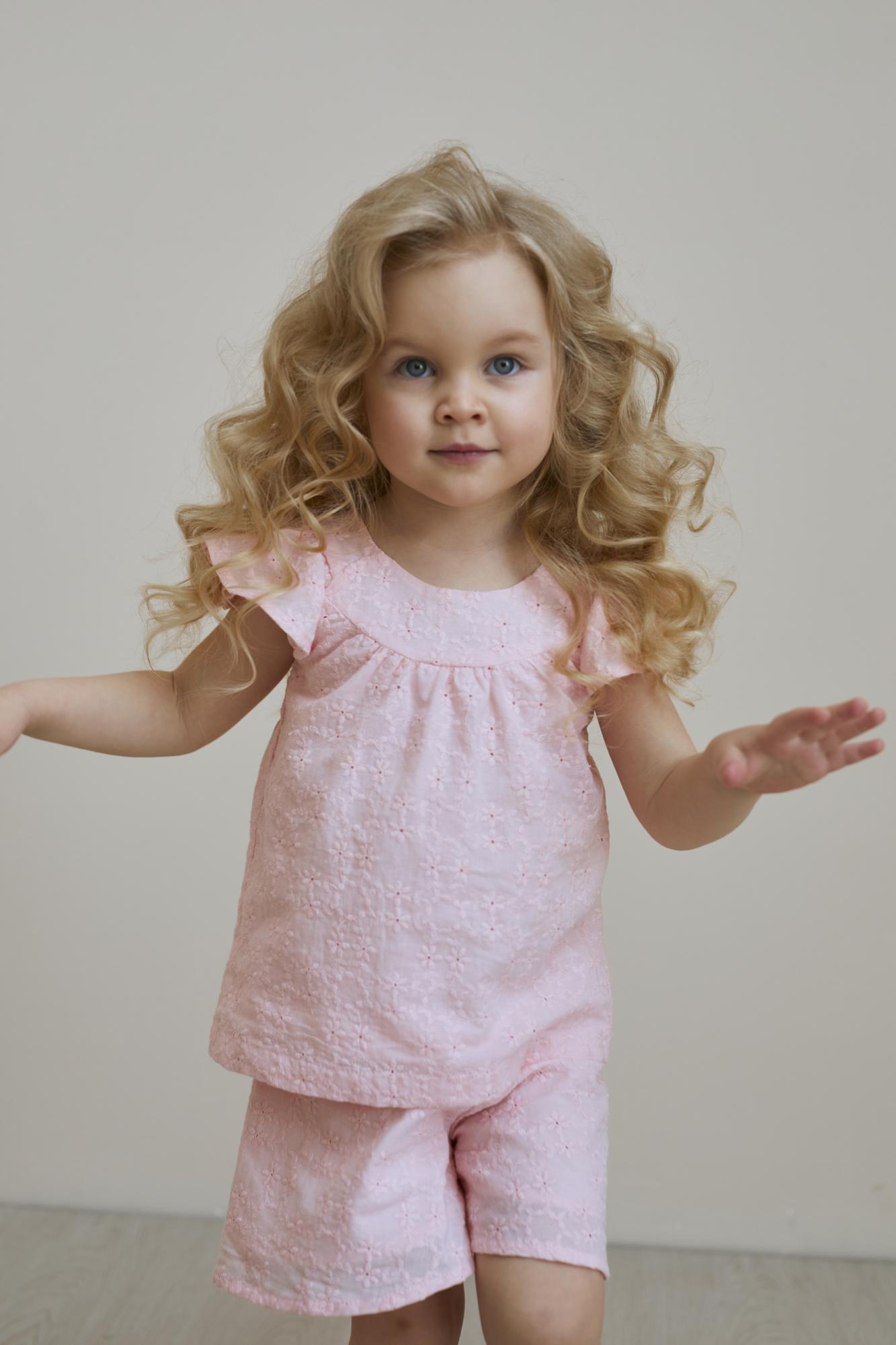 Блузка «Розовое шитье»