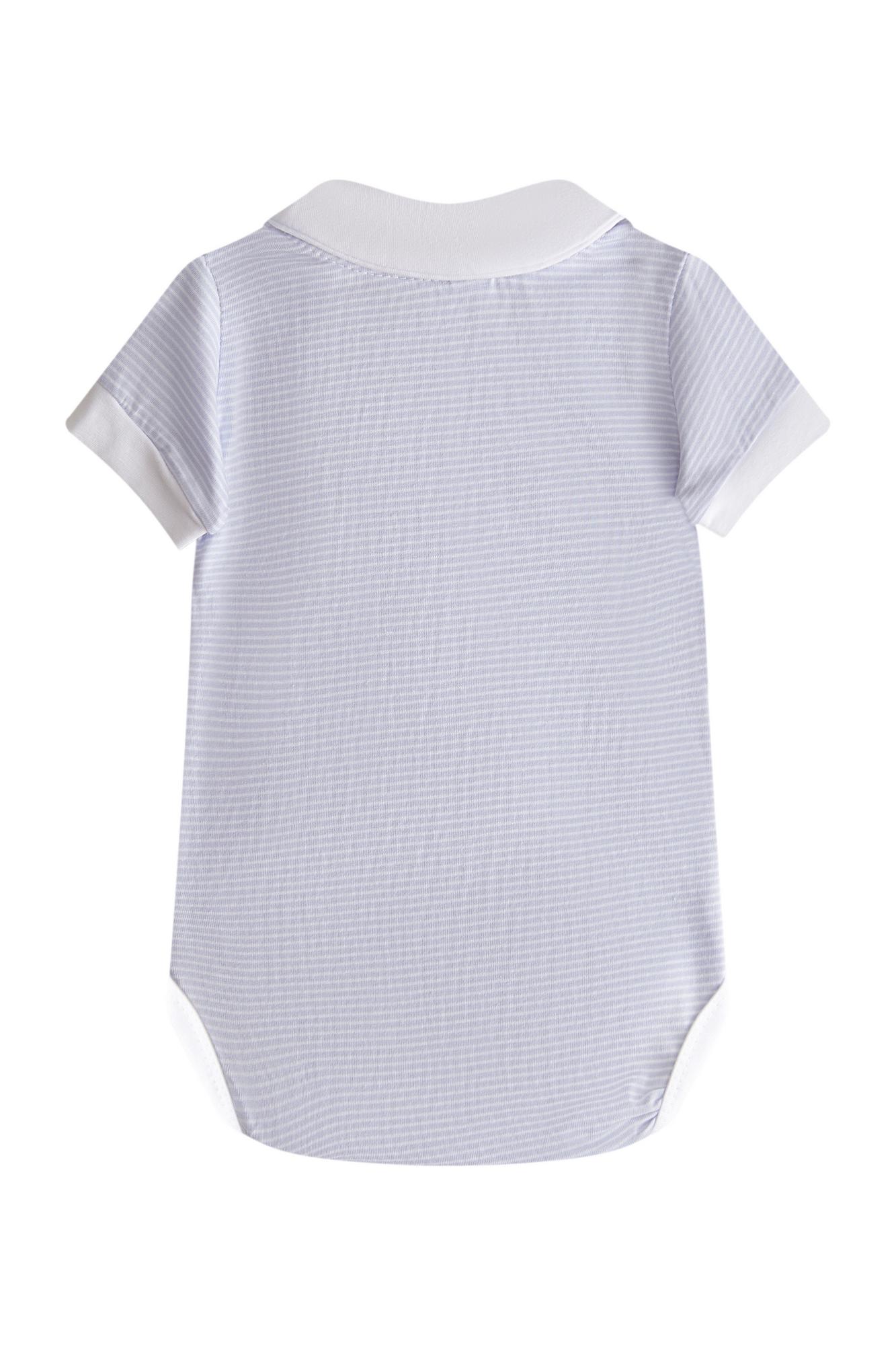 Боди на кнопках в полоску