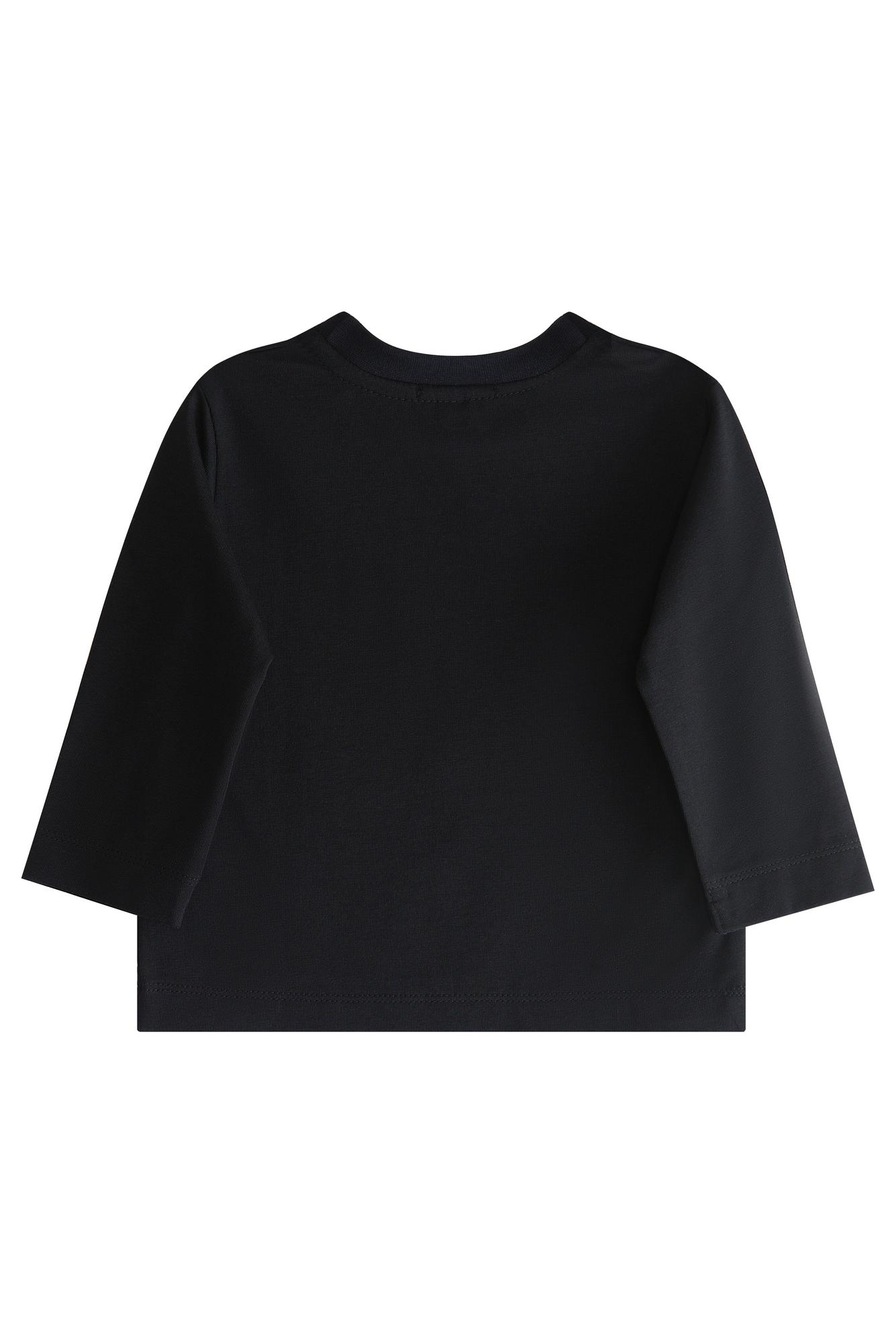 Лонгслив «Мишка-балерина», черный