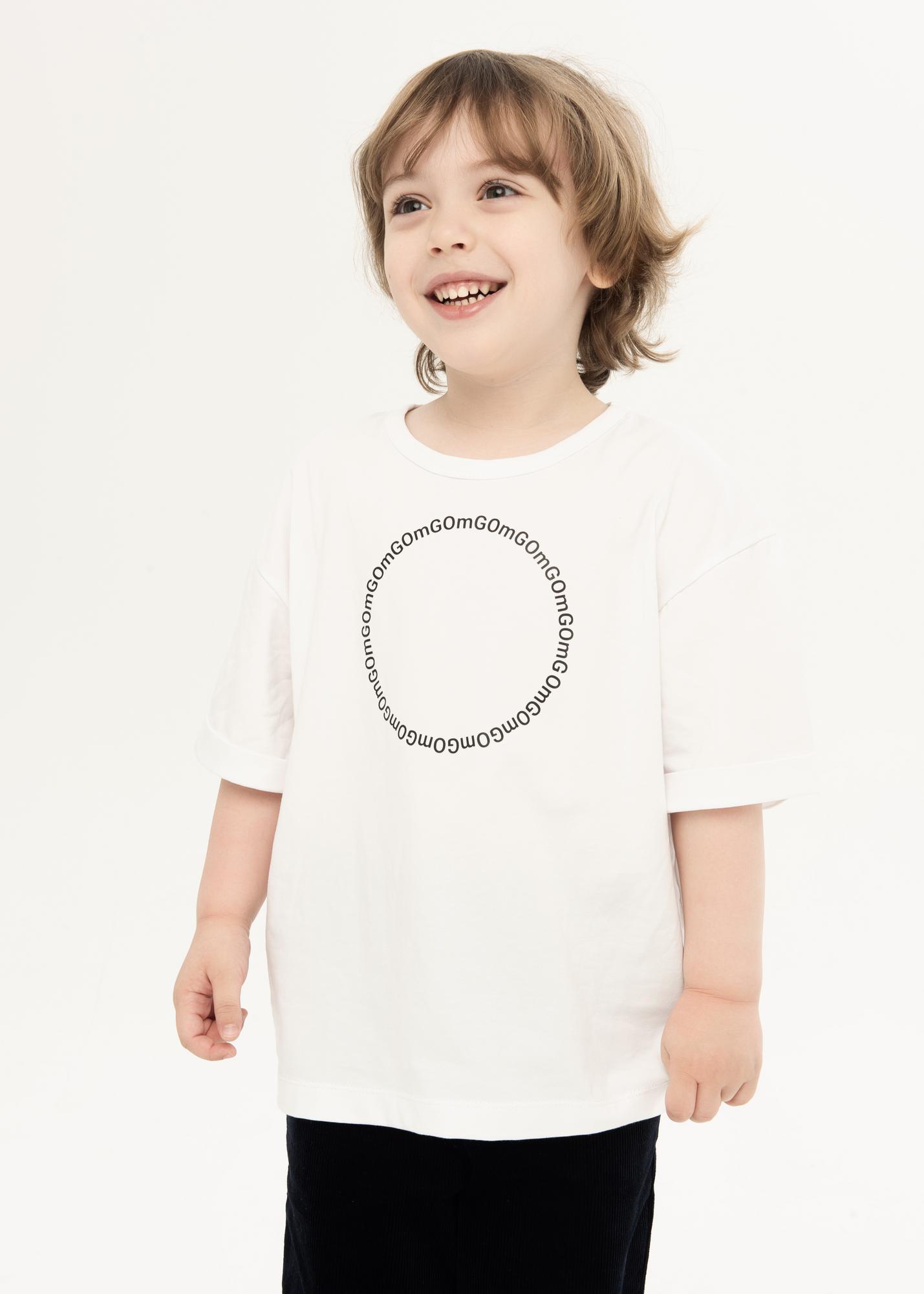 Футболка «OmG», белая