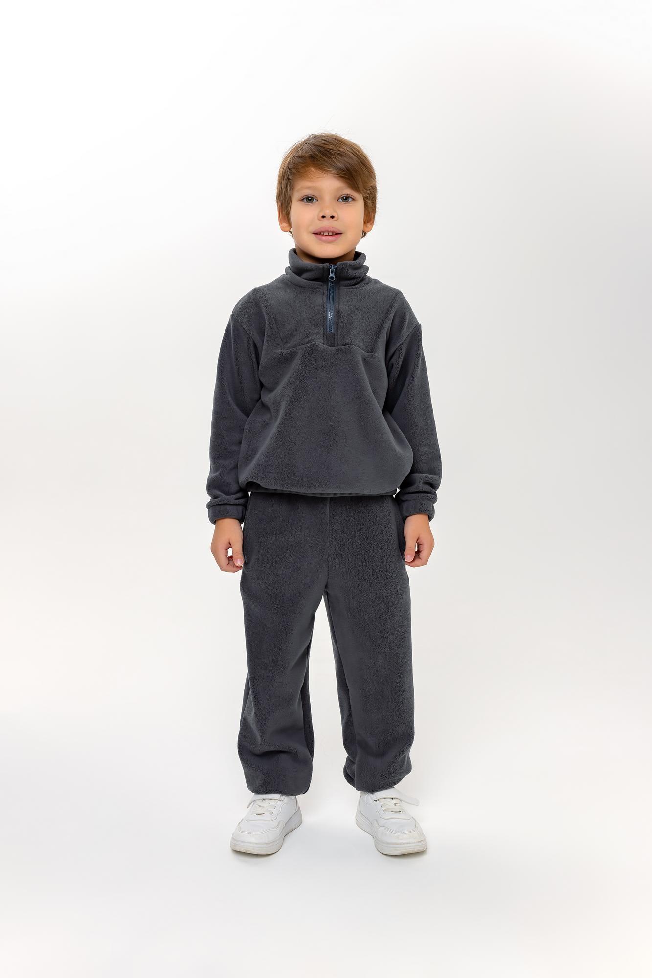 Костюм флисовый, серый
