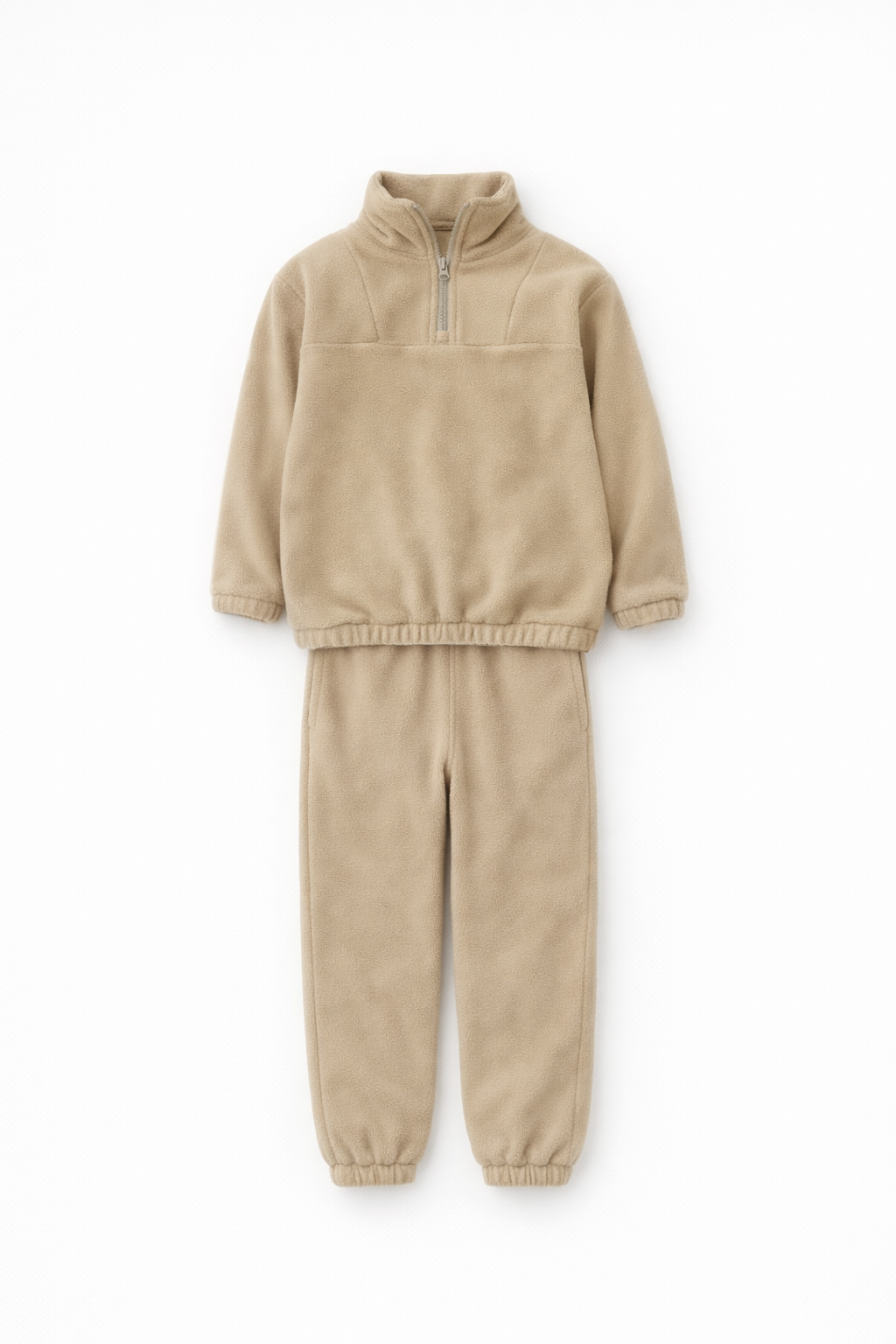 Костюм флисовый, бежевый