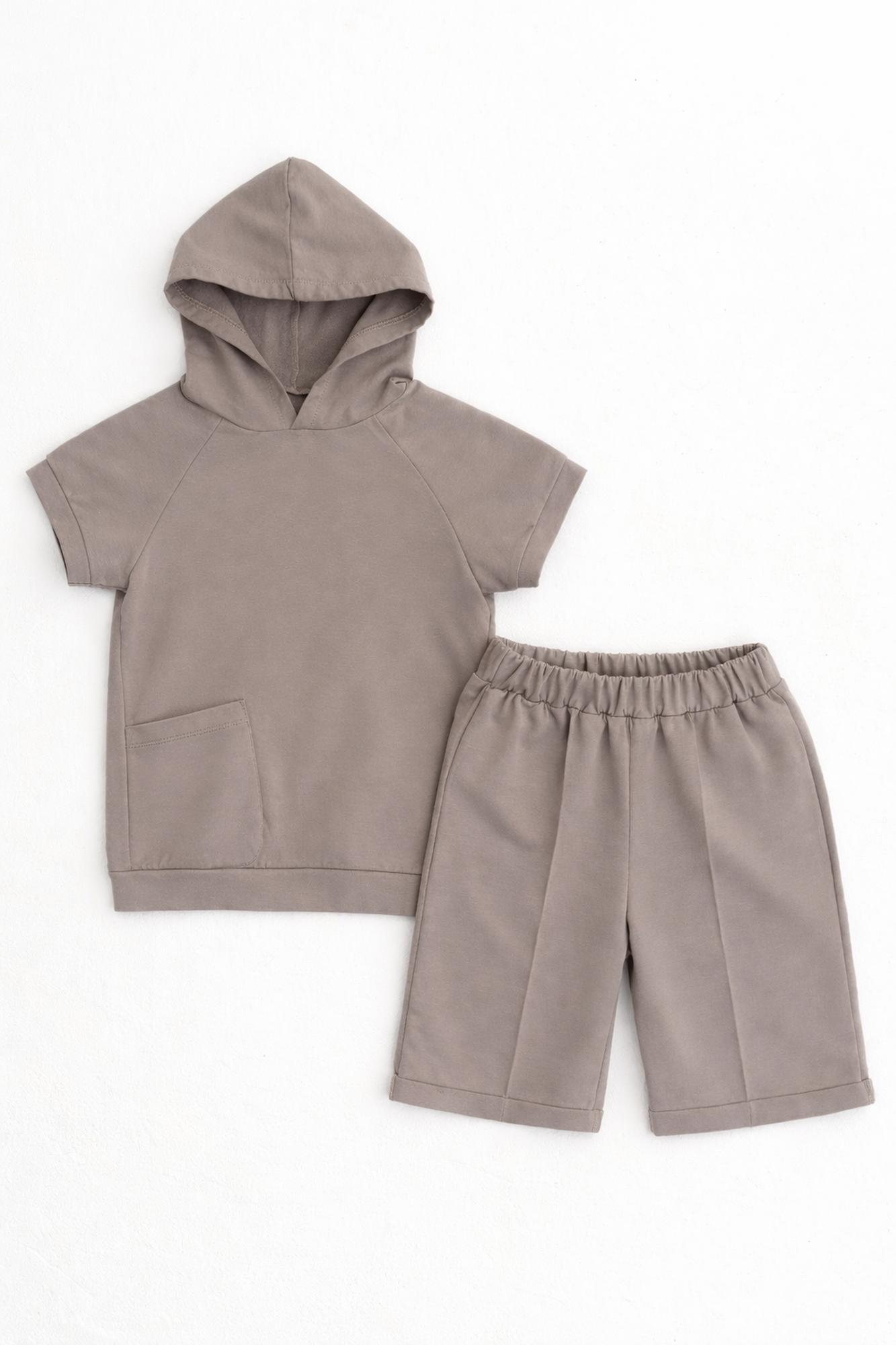 Костюм футер двухнитка «Бежевый»