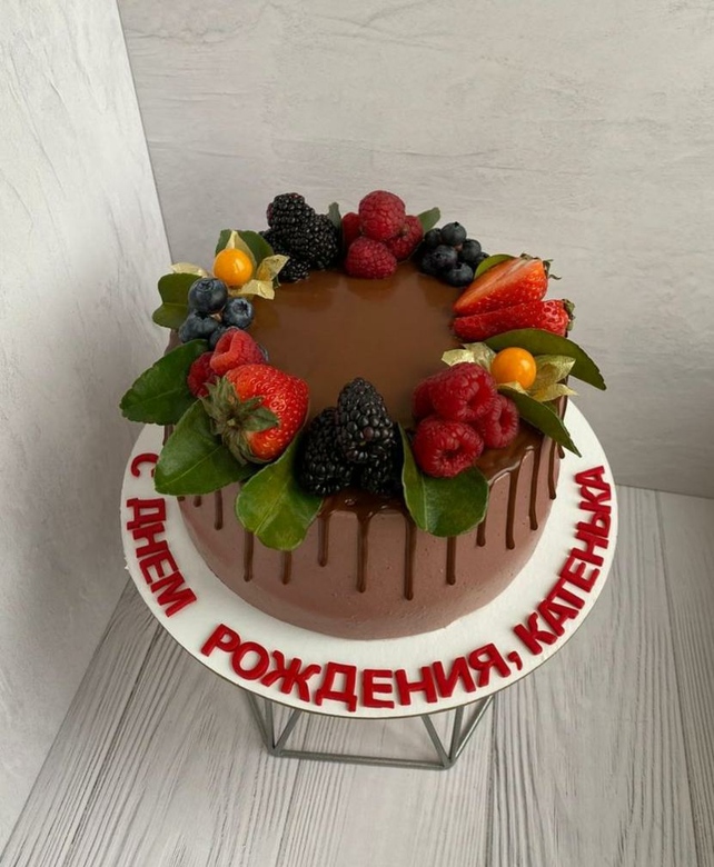 шоколадный торт