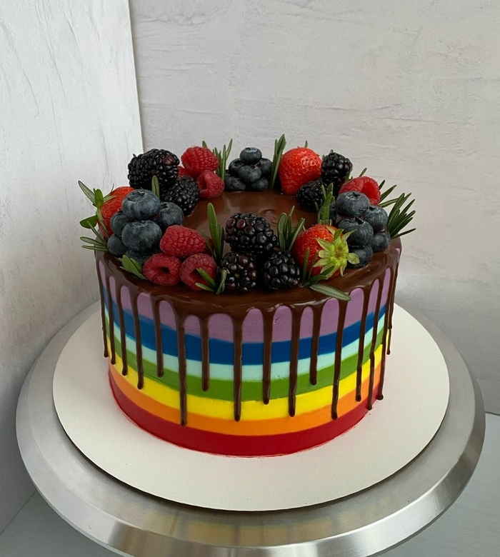 Радуга с ягодами