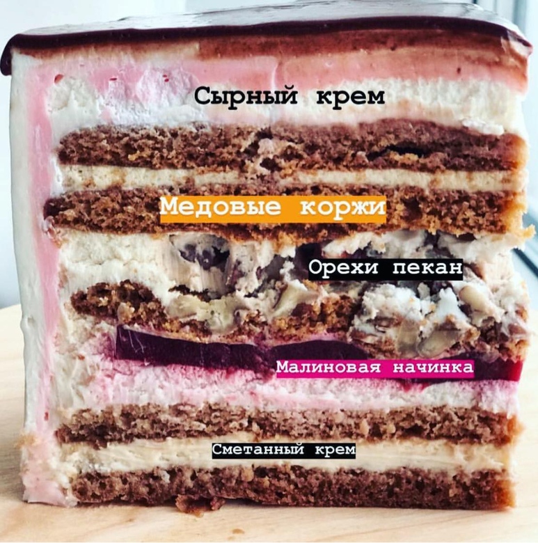 торт медовик