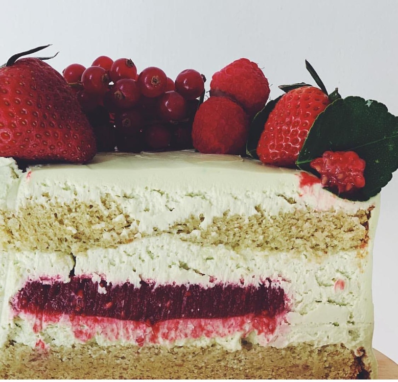 торт фисташковый