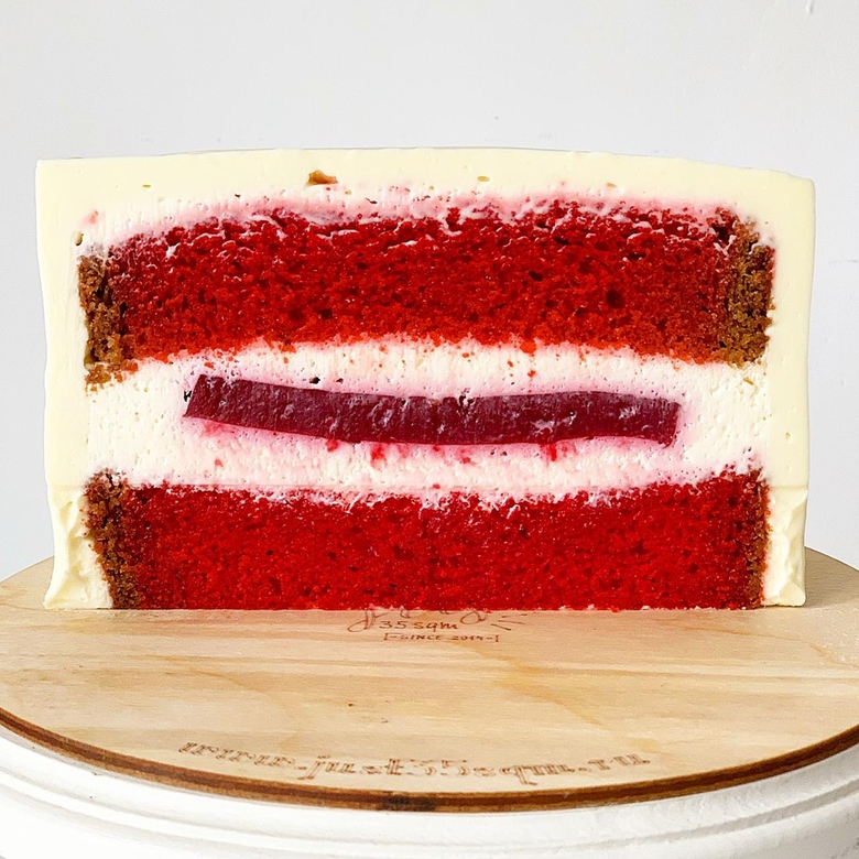 торт красный бархат