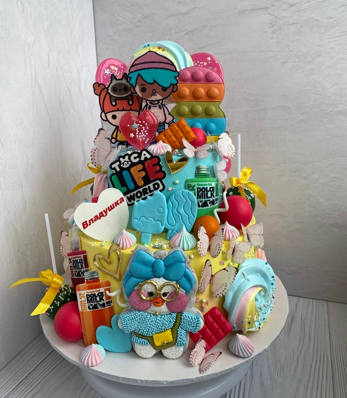 торт декорированный