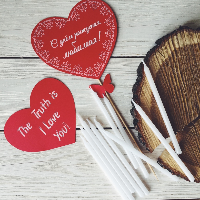 Свечки для торта