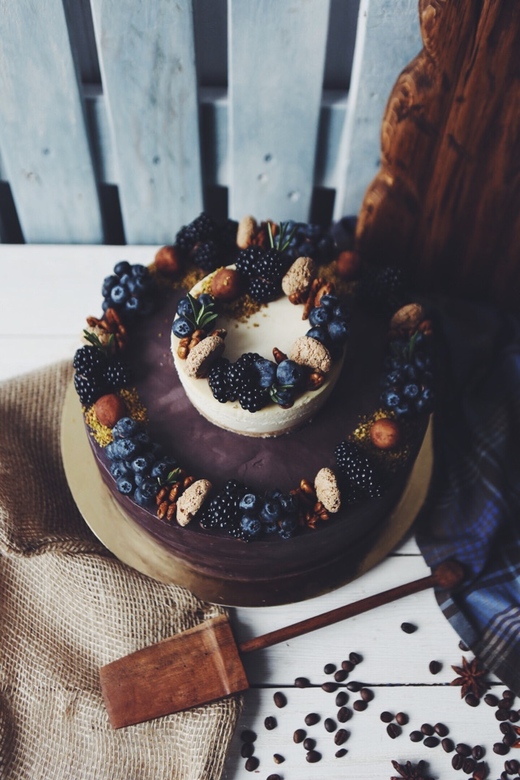 свадебный торт лофт