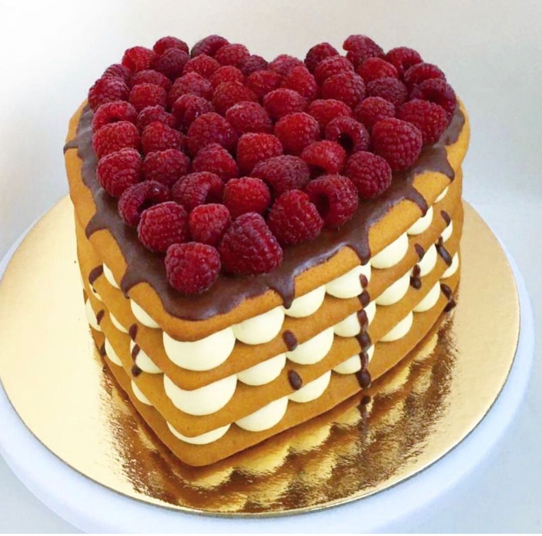 Медовик сердце