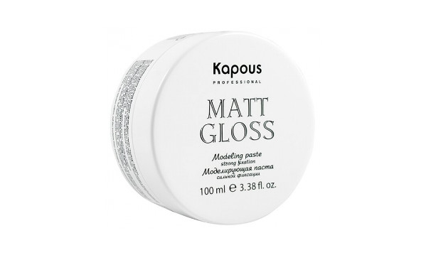 Kapous Salon Моделирующая паста для волос сильной фиксации 100 мл