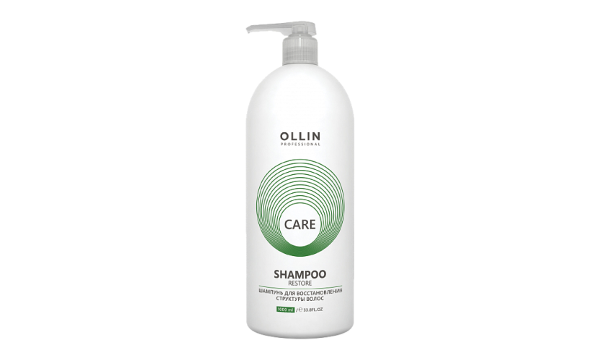 Ollin Care Restore Шампунь для восстановления структуры волос 1000 мл