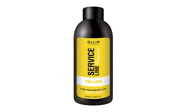 Ollin Fluid pre-color Флюид-препигментатор желтый 90 мл