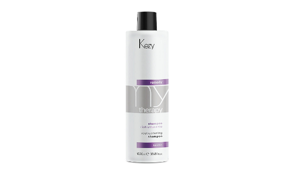 Kezy My Therapy Remedy Keratin Restructuring Shampoo Шампунь реструктурирующий с кератином 1000 мл