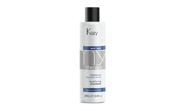 Kezy My Therapy Anti-Age Bodifying Shampoo Шампунь для придания густоты истонченным волосам с гиалуроновой кислотой 250 мл