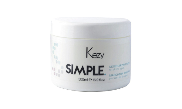 Kezy Simple Moisturizing Mask Увлажняющая маска для волос  500 мл