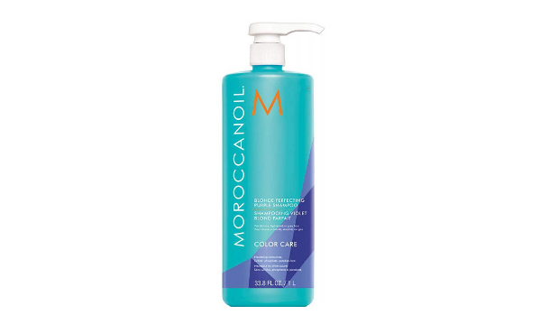 Moroccanoil Color Care Purple Shampoo Тонирующий шампунь для светлых волос с фиолетовым пигментом 1000 мл
