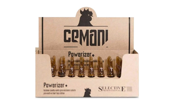 Selective Professional Cemani Preventive Hair Loss Lotion Powerizer+ Профилактический лосьон против выпадения волос 60 шт. х 8 мл