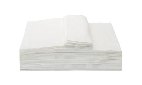 Полотенца из спанлейса одноразовые Белые 45 см х 90 см 50 шт