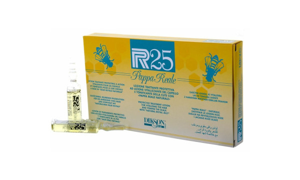 Dikson P.R.25 Рappa Reale Лосьон для волос и кожи головы, защитный и тонизирующий эффект пчелиного молочка