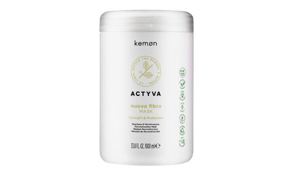 Kemon Actyva Nuova Fibra Маска для укрепления и восстановления поврежденных волос 1000 мл