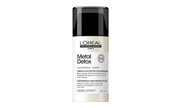 L'Oreal Professionnel Metal Detox Крем несмываемый с двойной защитой от ломкости волос 100 мл