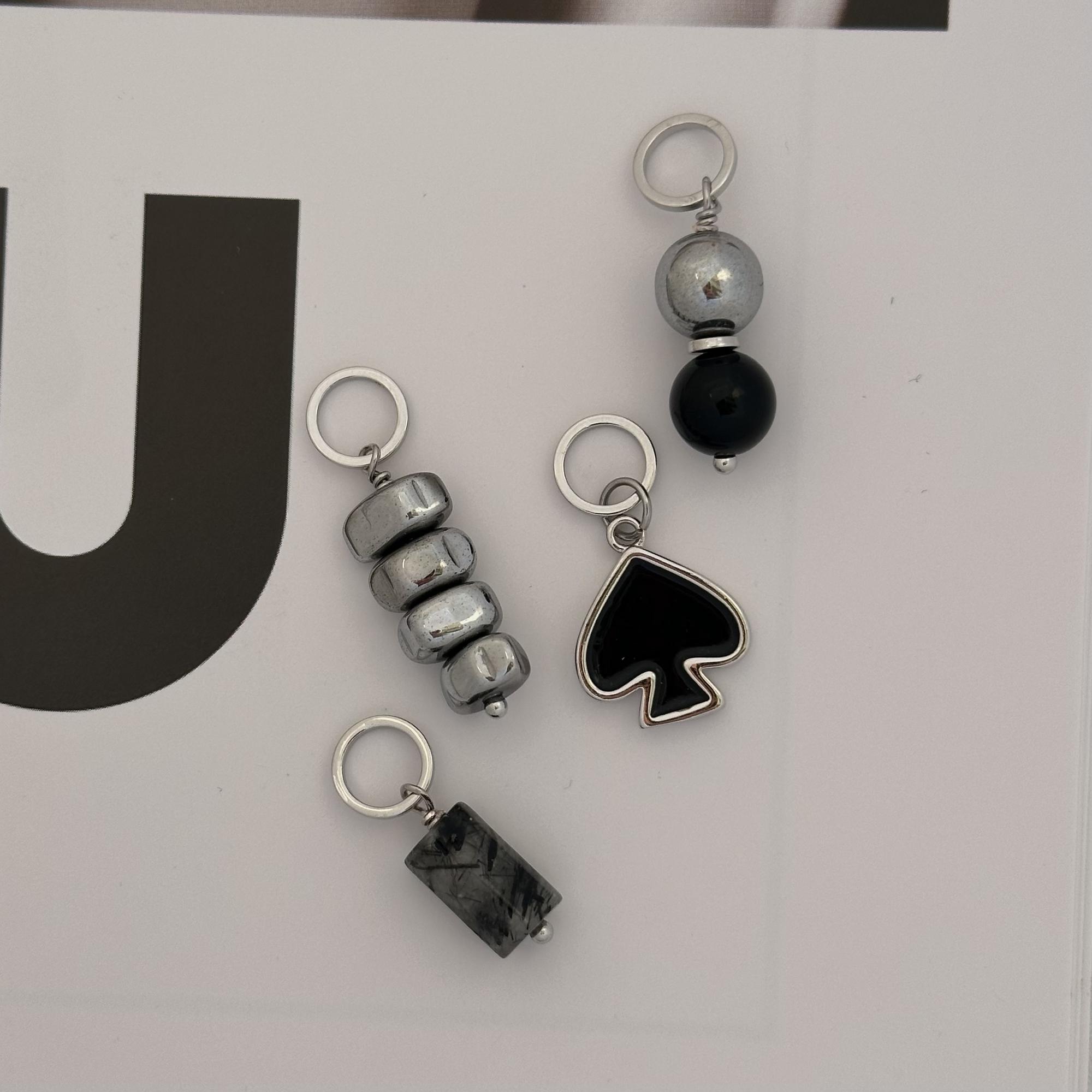 Набор подвесок на серьги конго «Пиковая дама»