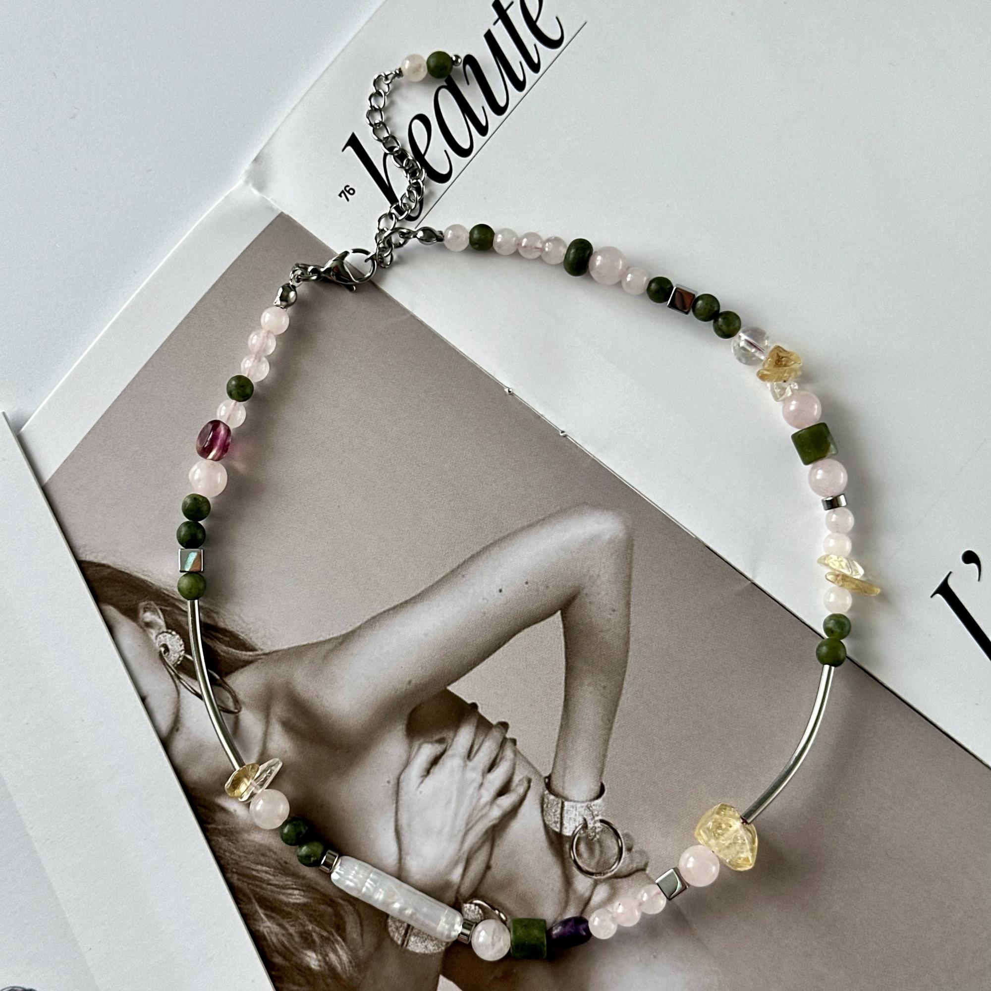 Чокер «Цветочная поляна»