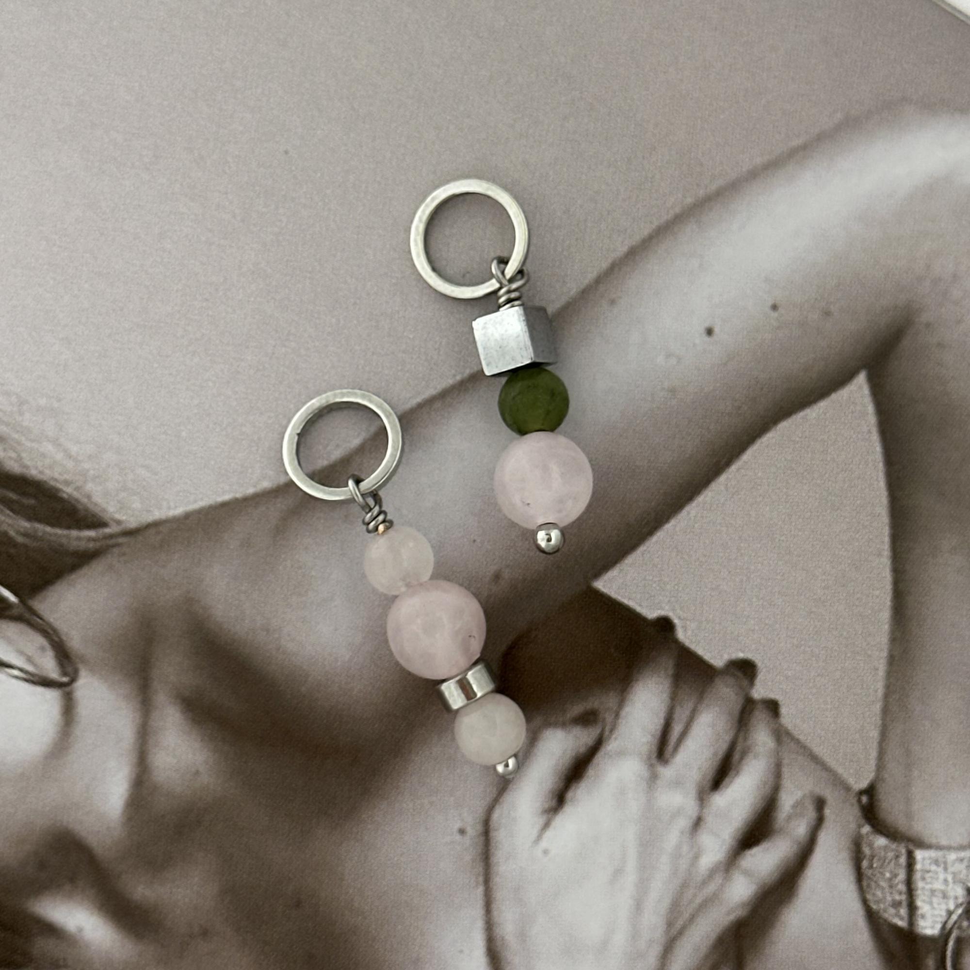 Набор подвесок на серьги конго «Цветочная поляна»