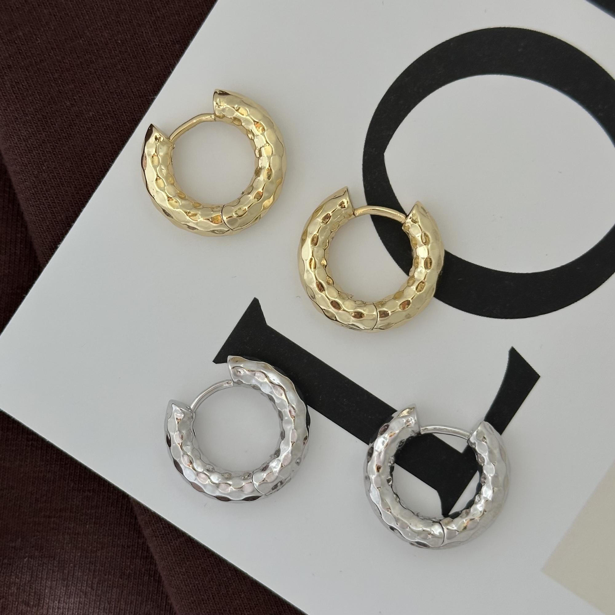 Серьги базовые конго микрограни