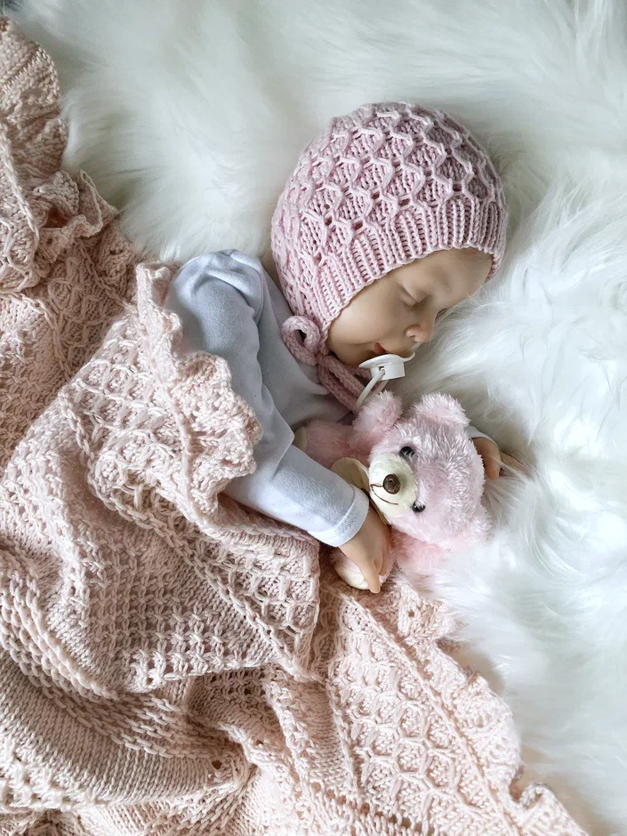 КОМБО МК плед Хризантема + чепчик Хризантема