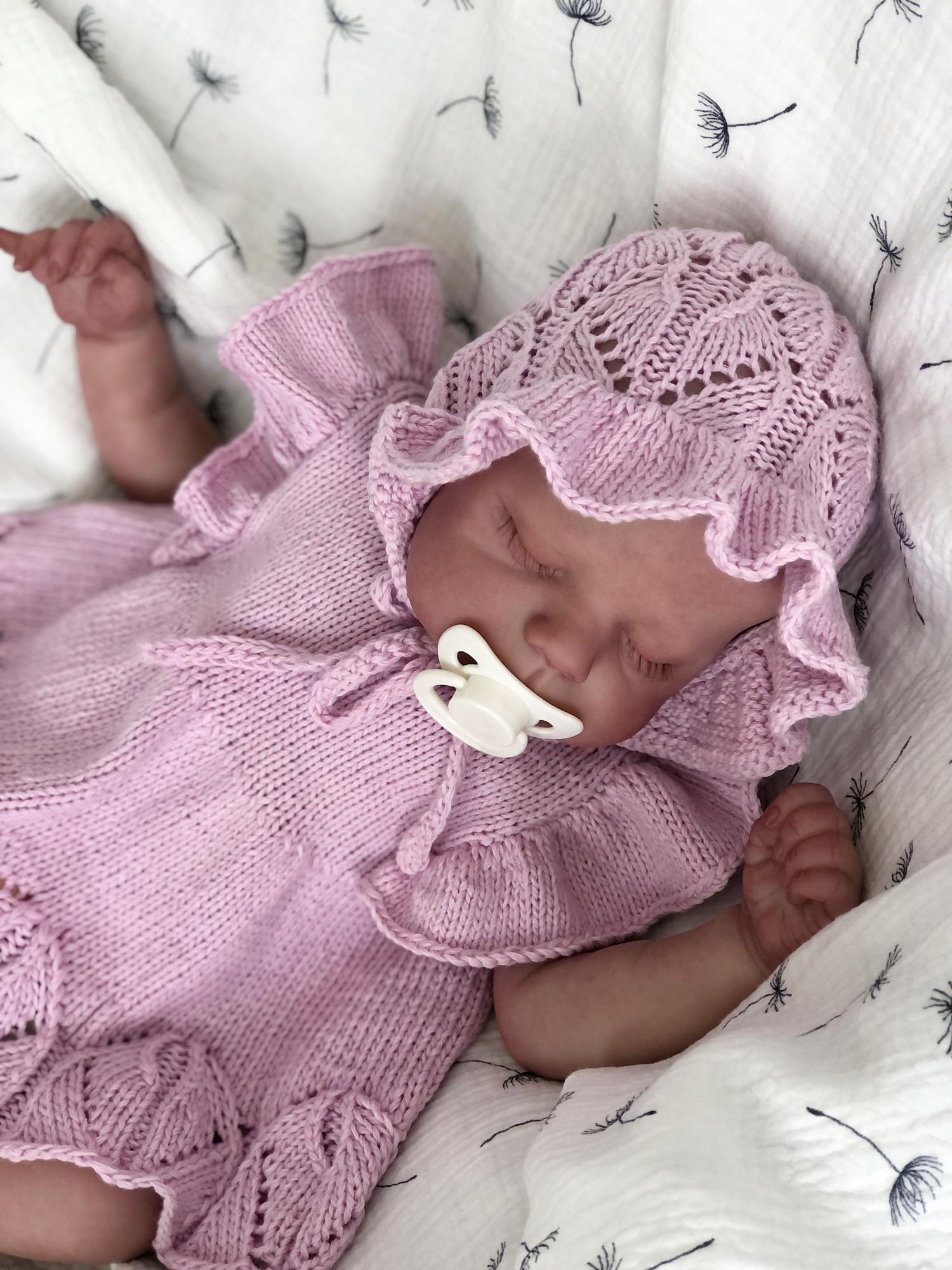 Чепчик Крылья ангелов