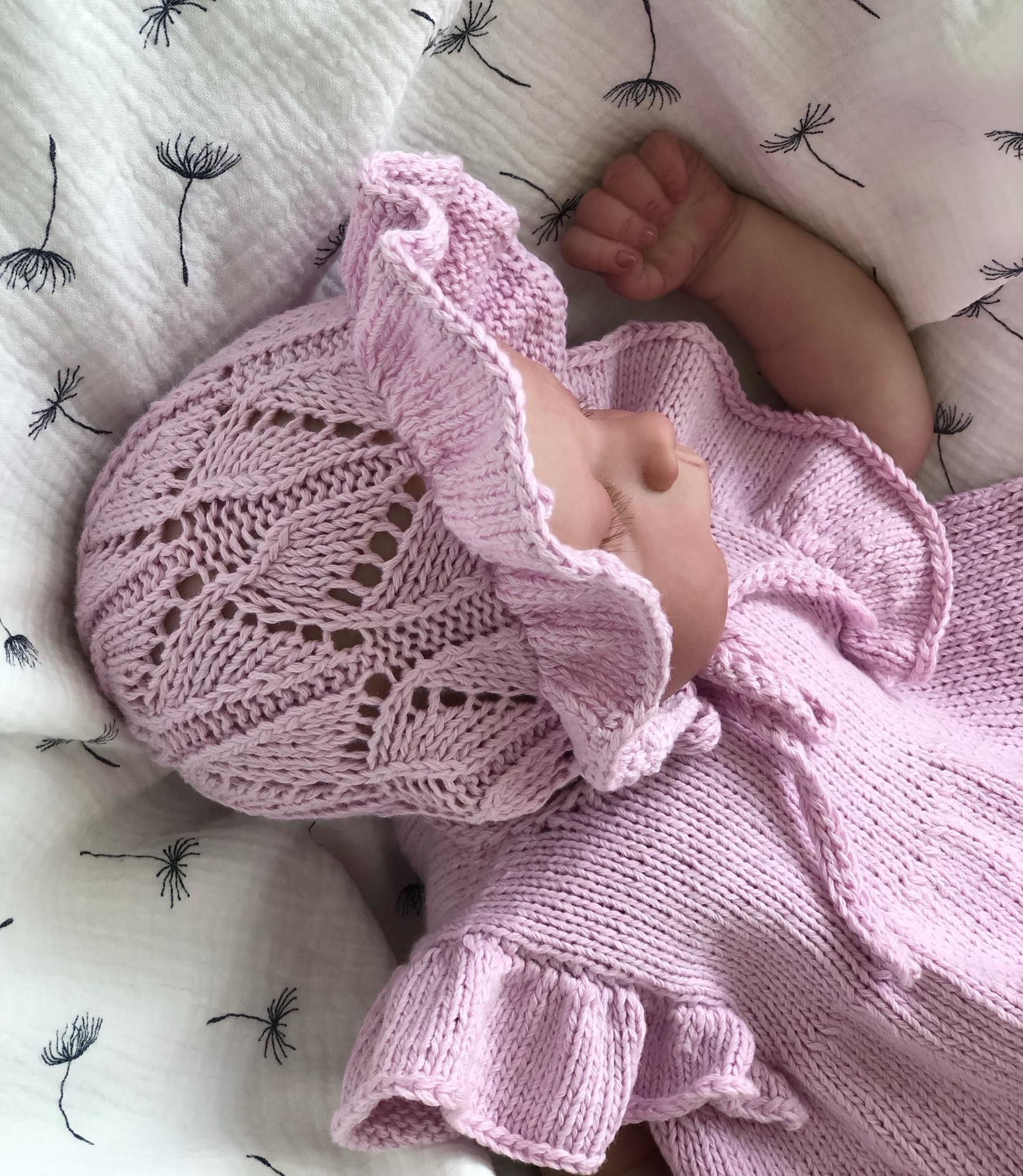 Чепчик Крылья ангелов