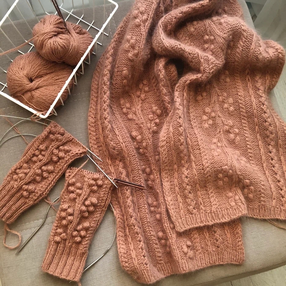 Шарф Мимоза