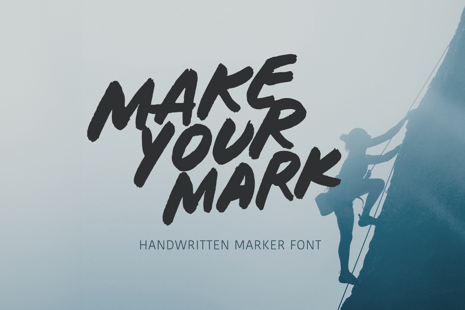 Make your mark marker handwriting font