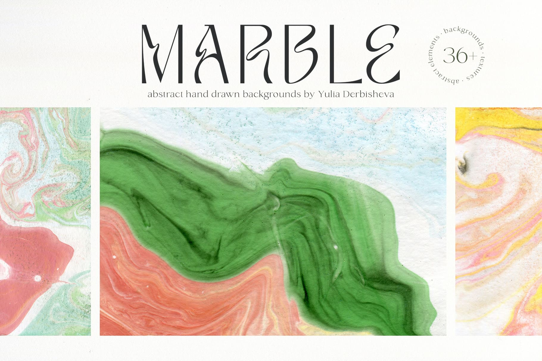 Marble abstract backgrounds textures