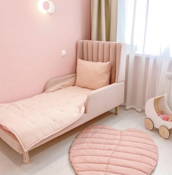 Плед из муслина с кисточками с  наполнителем