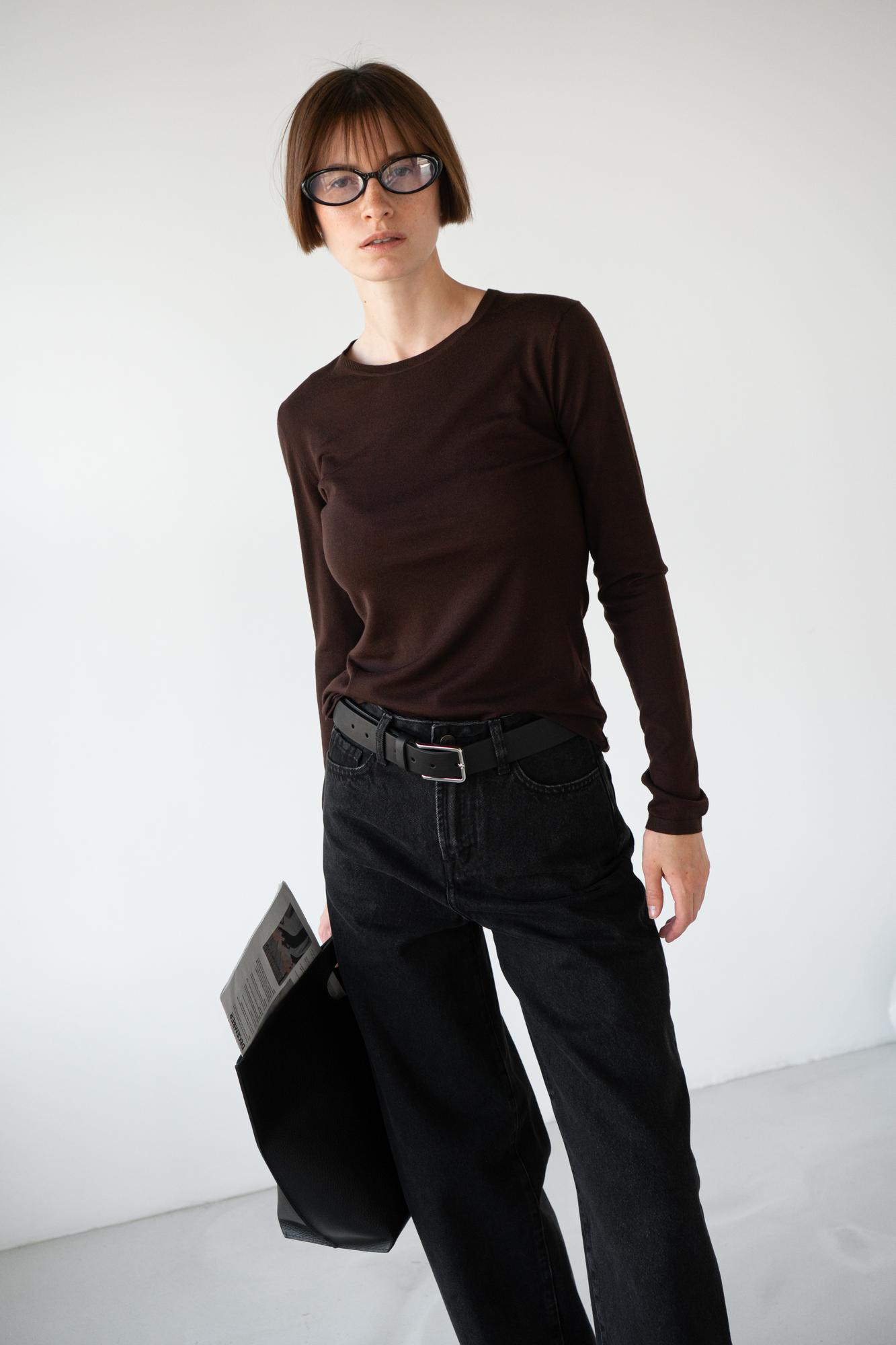 Лонгслив BASE из 100% супер файн мериноса