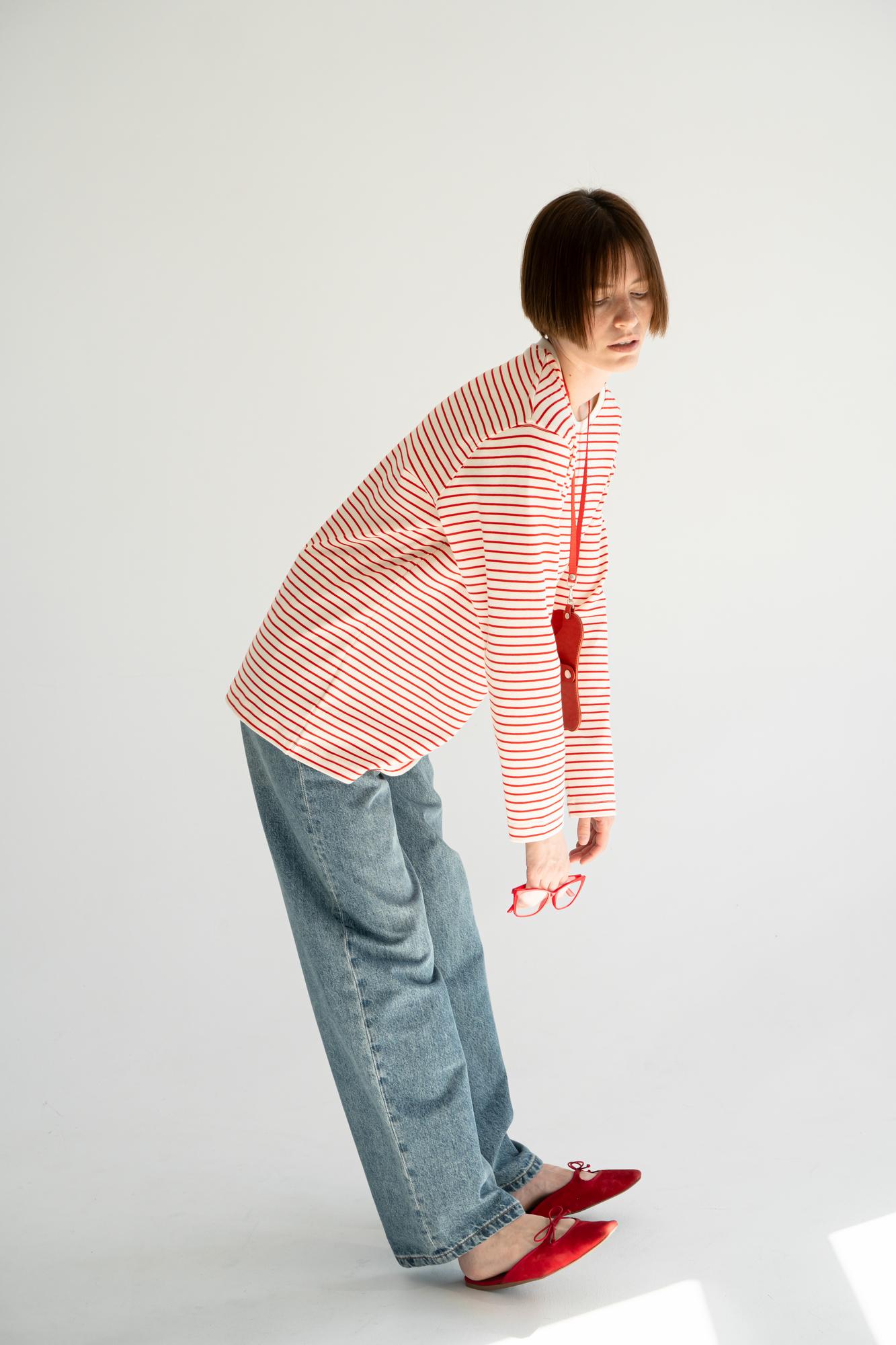 Лонгслив LINE из 100% хлопка