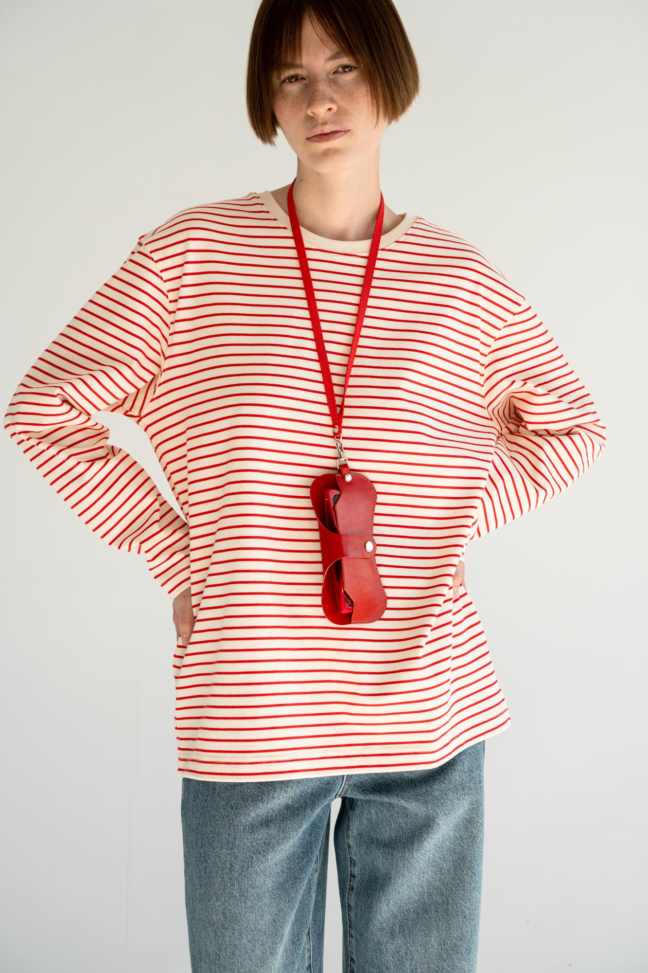 Лонгслив LINE из 100% хлопка