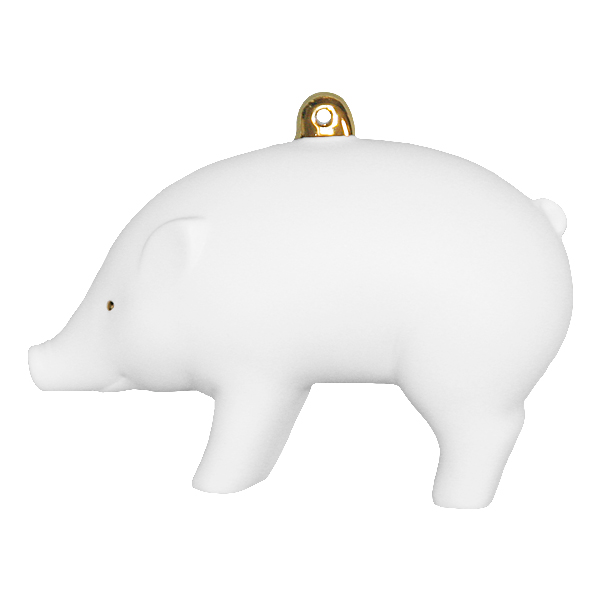 Елочная игрушка "Кабанчик"