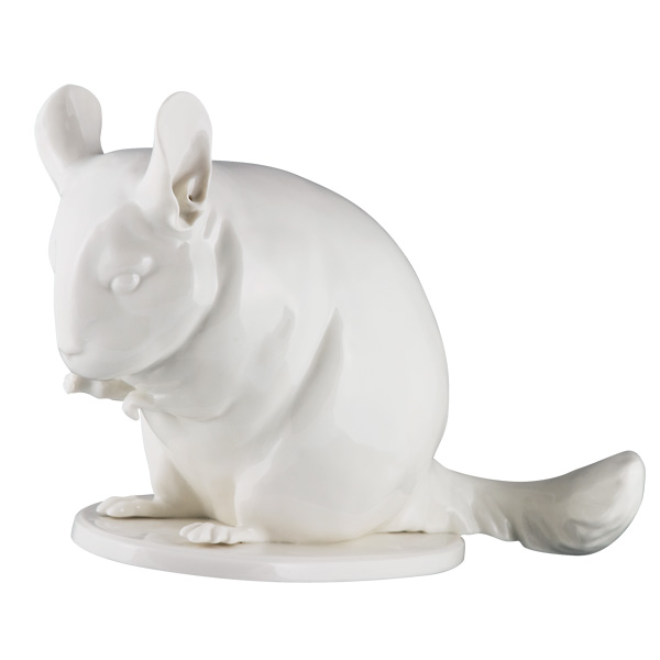 Скульптура "Шиншила". Глазурь