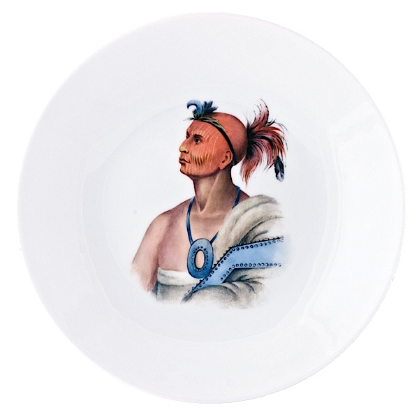 Тарелка "Североамериканские индейцы №4"