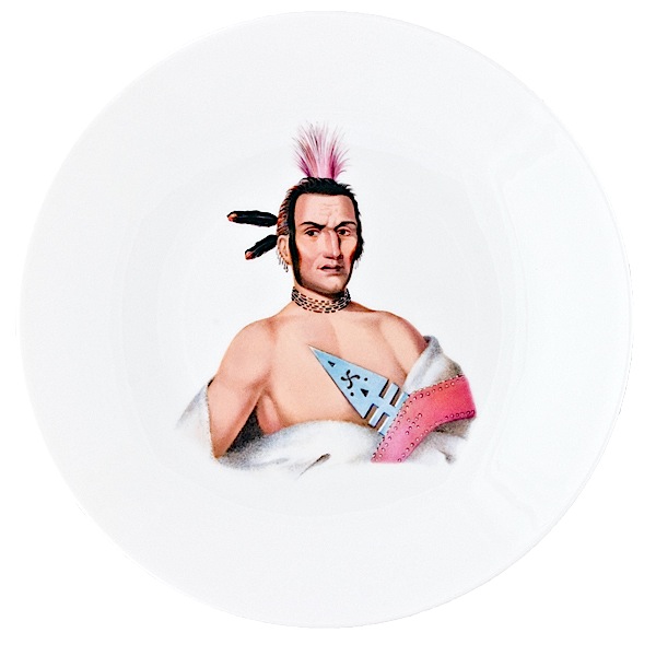 Тарелка "Североамериканские индейцы №5"