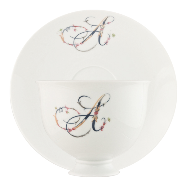 Чайная пара "Инициалы"