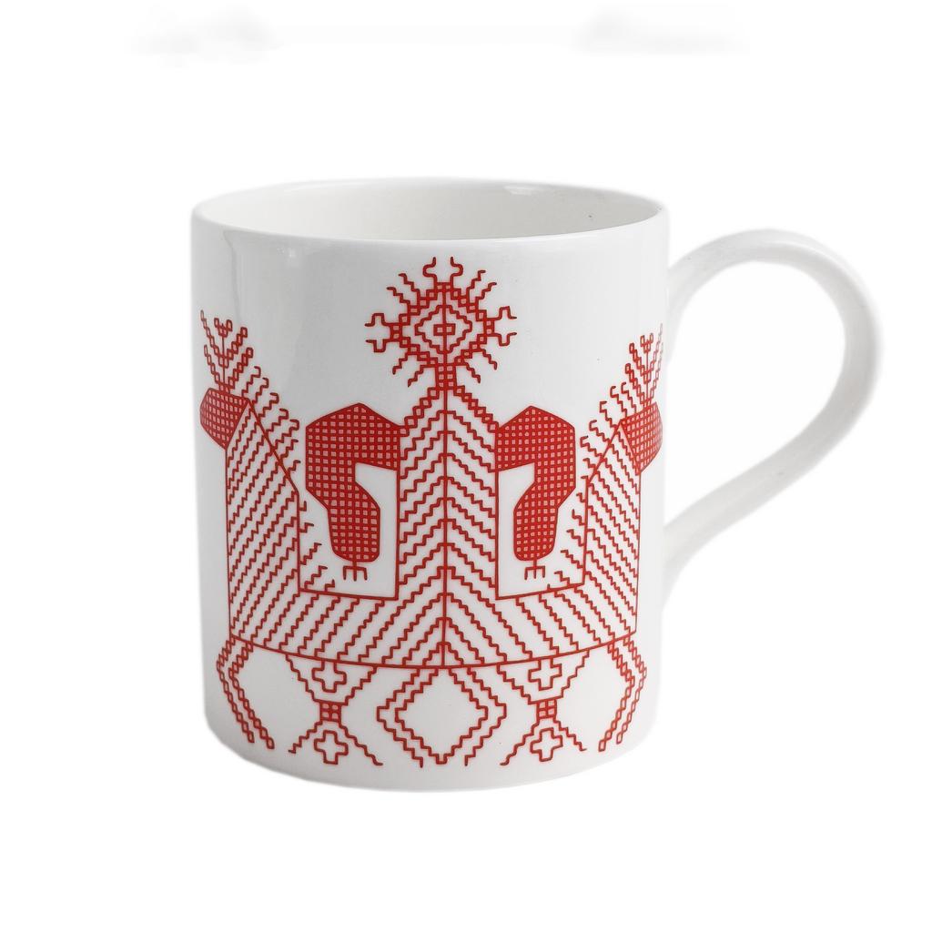 Кружка "Тяни-толкай". Деколь