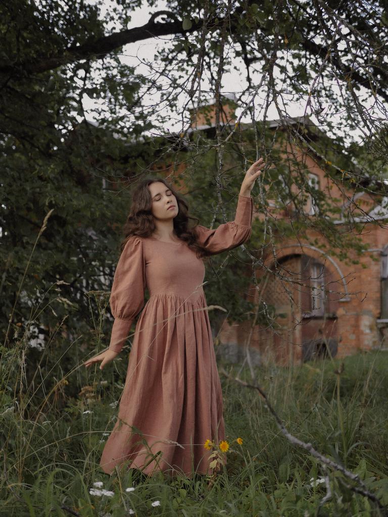 Платье «Гриффиндор» миндальная крапива